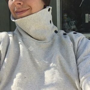 Zara Trafaluc Button Turtleneck